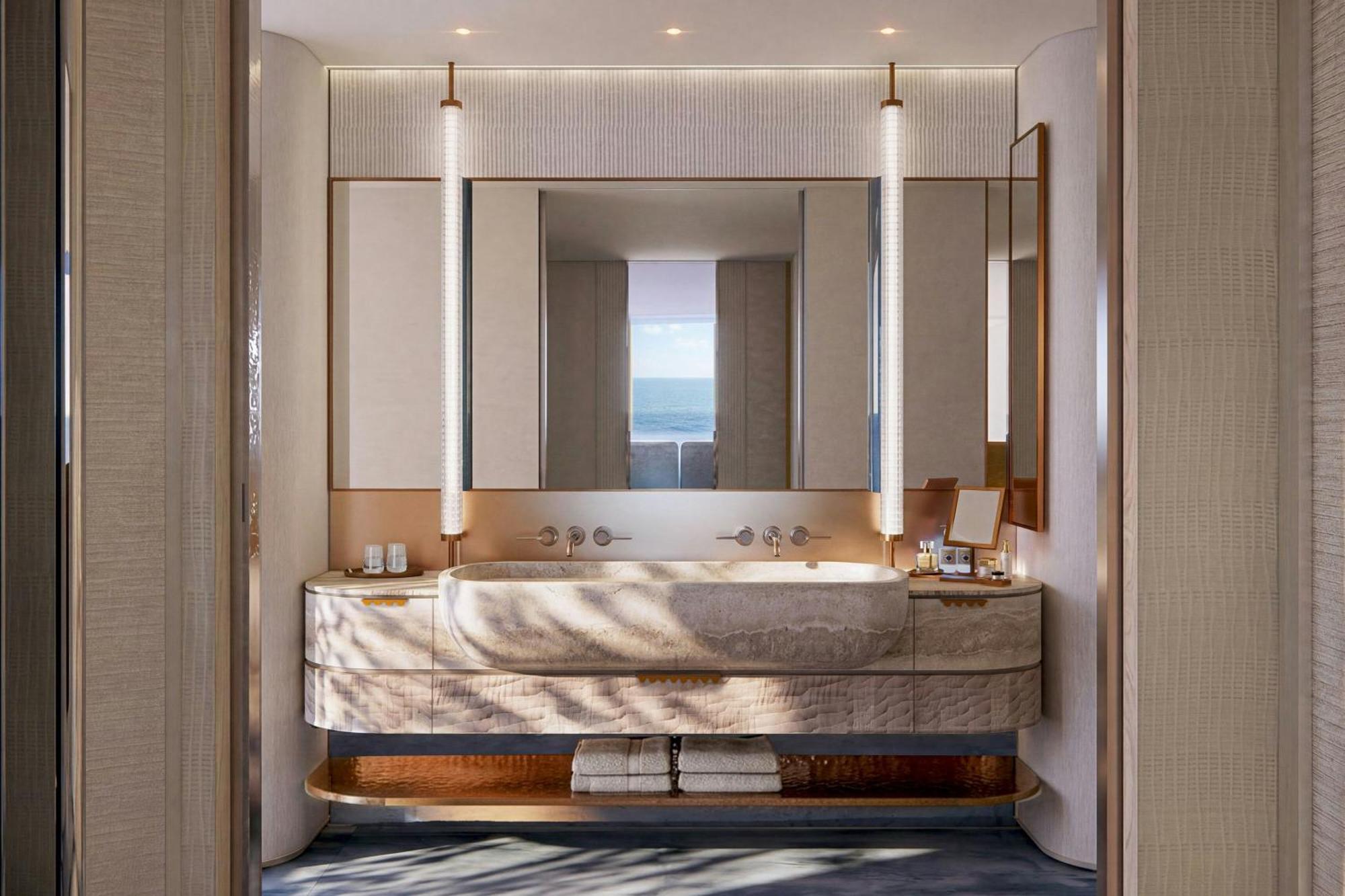 Three-Bedroom Penthouse Presidential Suite Seafront View Terrace